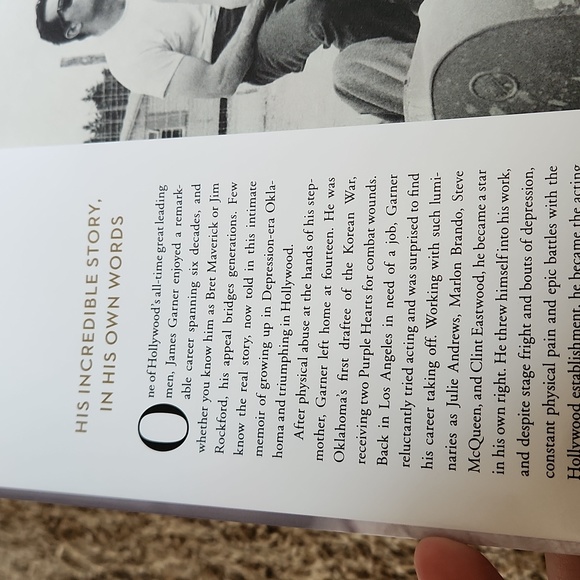 James Garner and Jon Winokur Hardback Book - The Garner Files - Picture 2 of 6